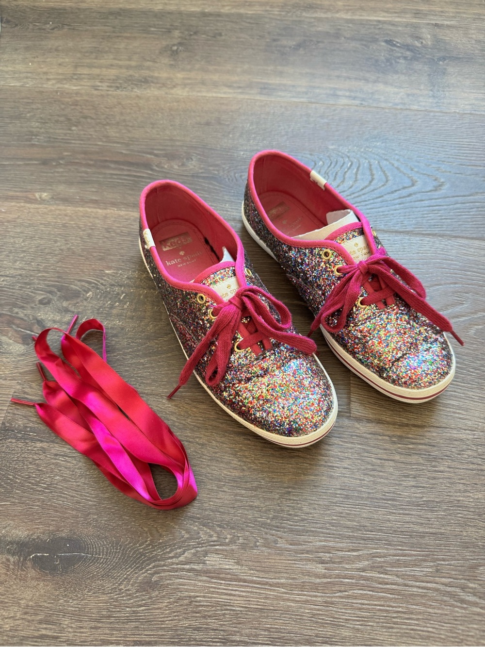 Keds x Kate Spade Glitter Sneakers